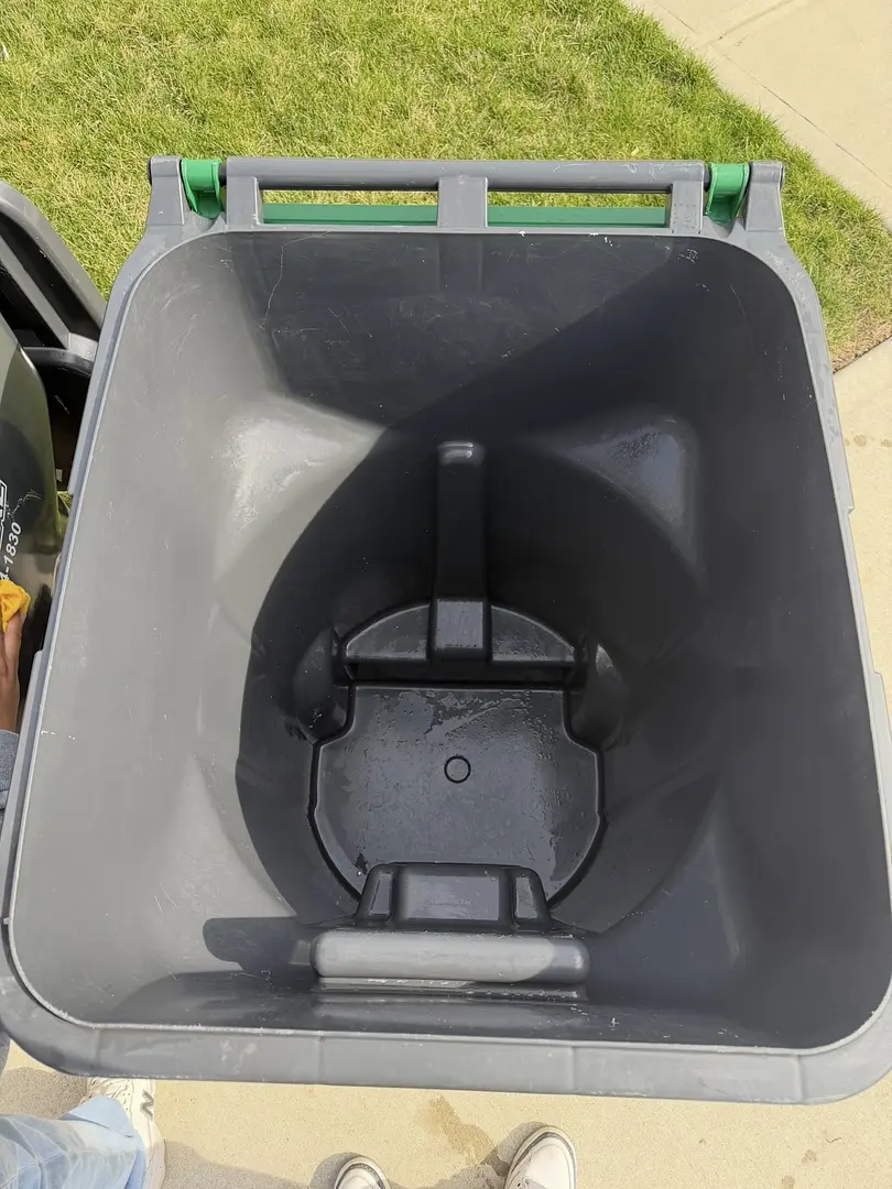 Bin cleaning photo