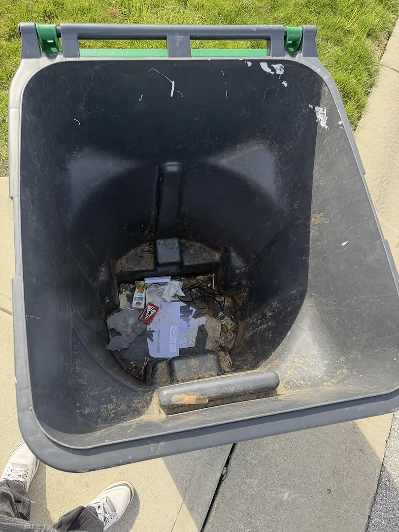 Bin cleaning photo